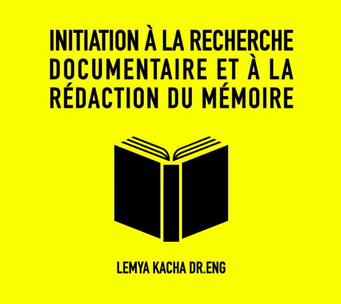 Initiation à la Recherche documentaire et à la redaction d'un mémoire